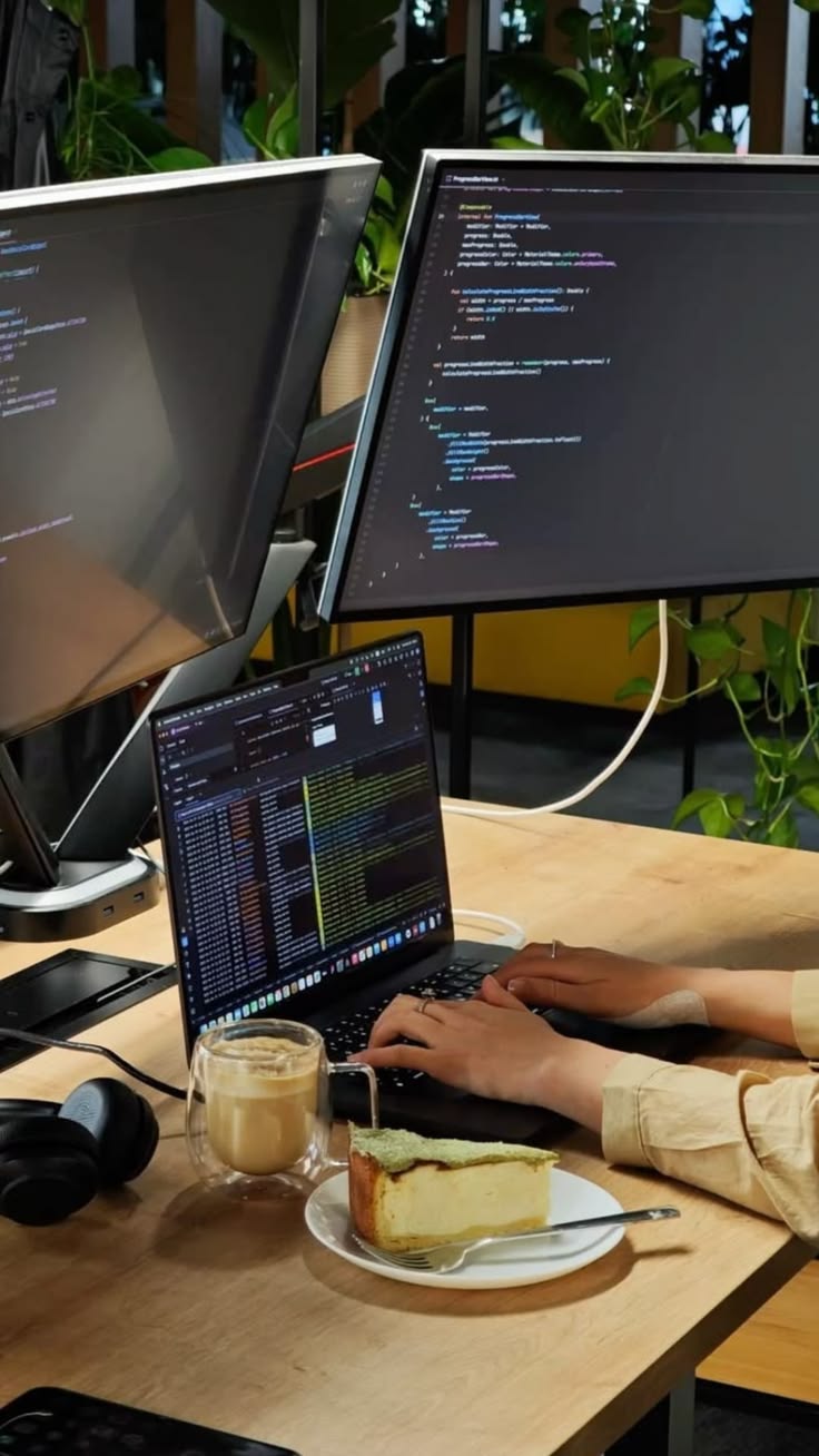 Web development workspace
